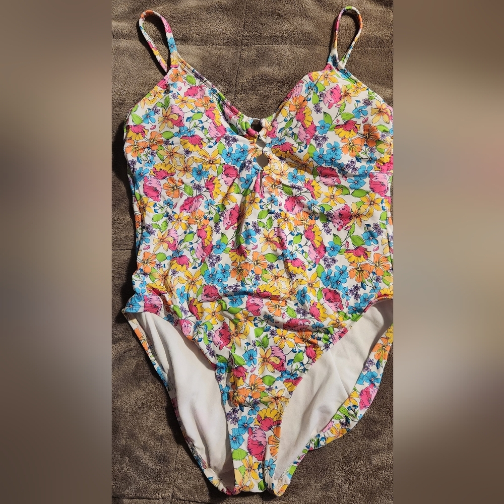Floral One-Piece Swimsuit